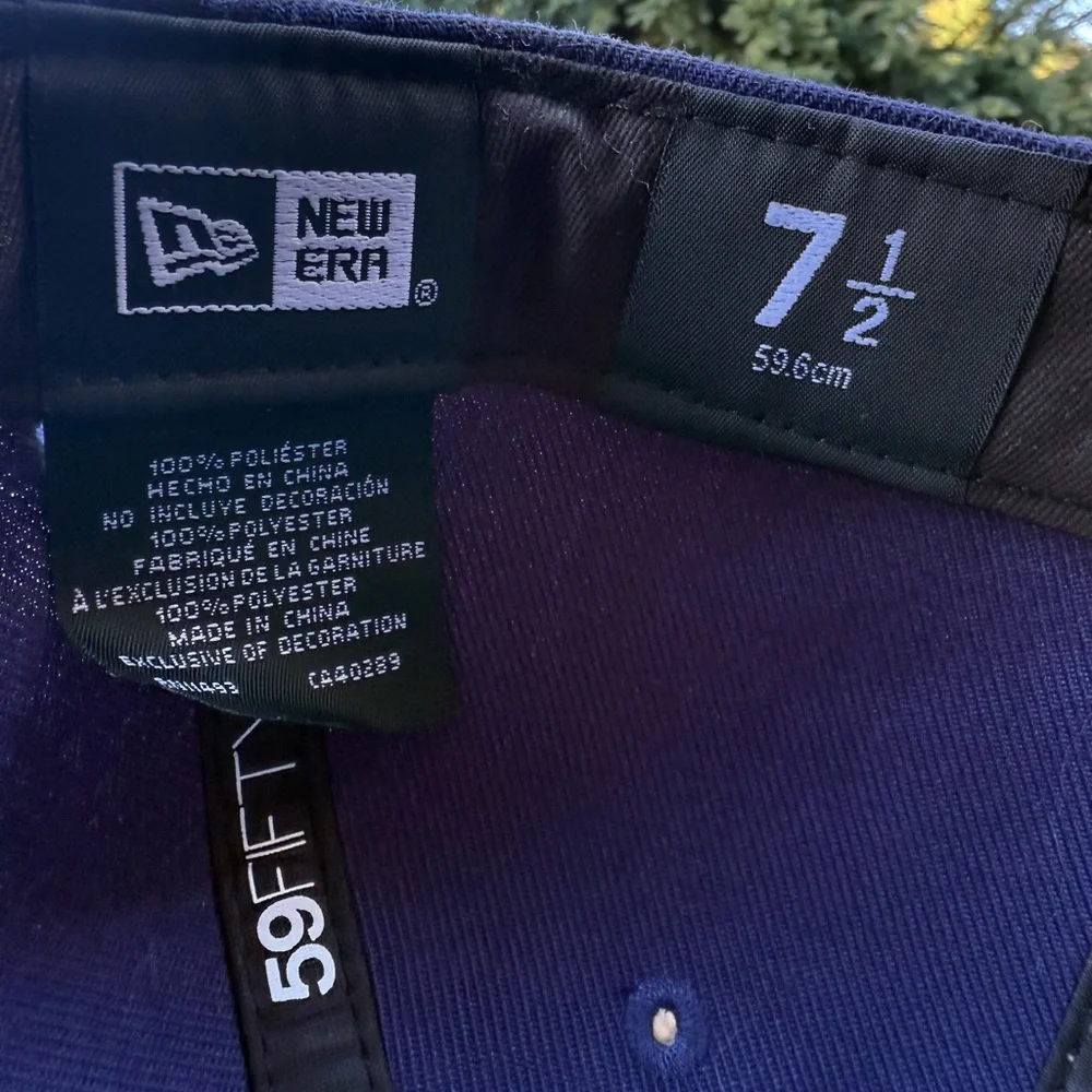Gonzaga New Era 59Fifty Fitted Hat size 7 1/2